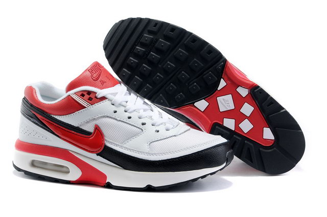 Womens Nike Air Max Classic BW White Black Red